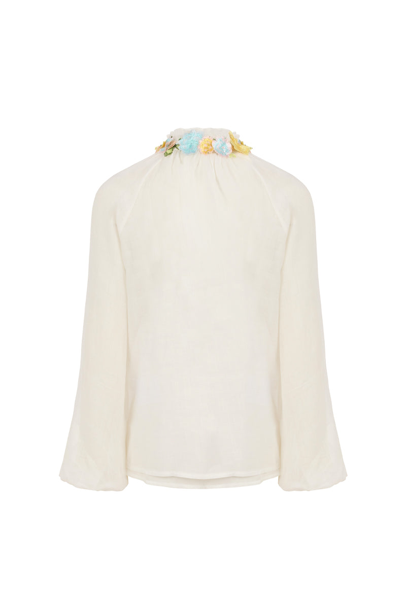 AISA Aline shirt in a stylish design, featuring a comfortable fit and modern fabric, displayed on a hanger.