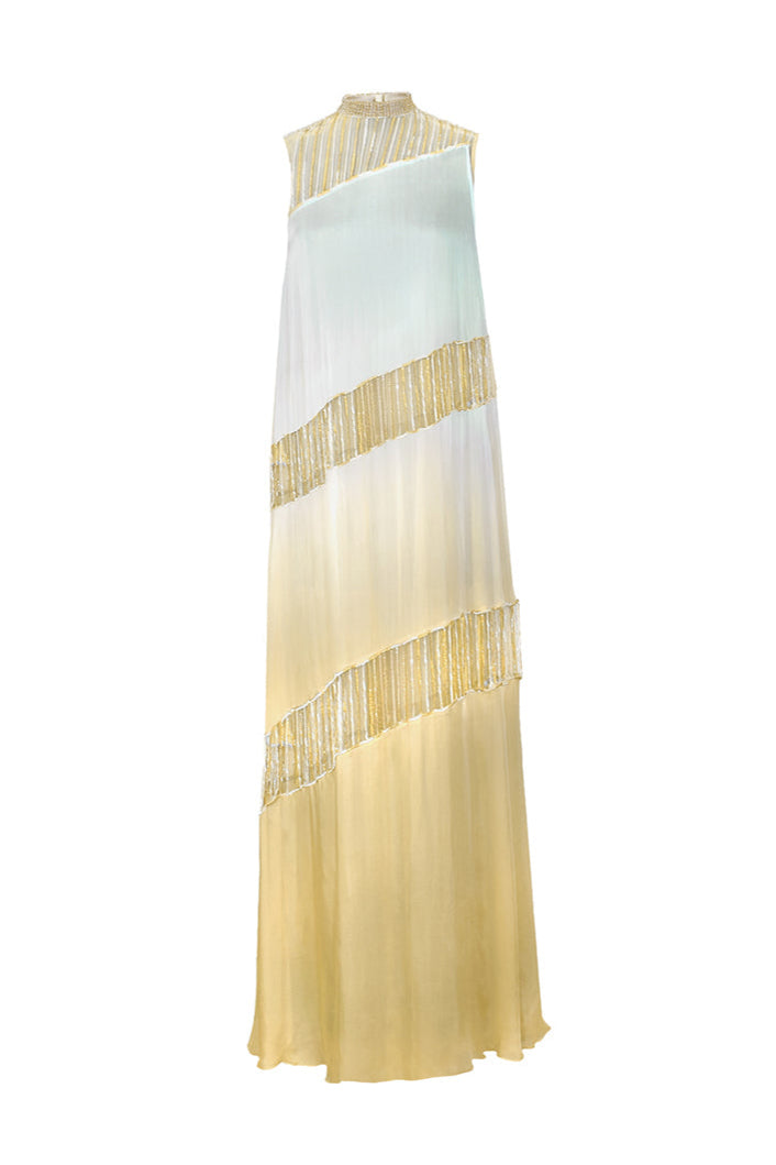 THE SUSPENDED SEQUINS ASYMMETRIC DRESS - CULT MIA