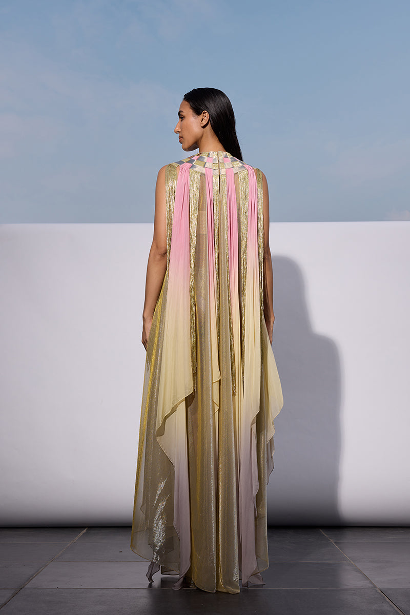 sunset dress designer Ulla Johnson Women's Veil Silk Strapless Gown - Moontide