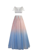 AKHL sequin fringes co-ords ensemble featuring a stylish top and matching pants with shimmering sequin details.