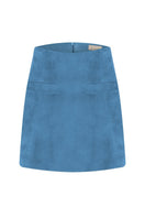 Blue mini skirt from ZUT's MINI PARIA collection, featuring a stylish fit and trendy design.