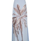 Tinta Latina Amal maxi skirt in soft blue fabric, flowing style with a comfortable waistband and elegant design.