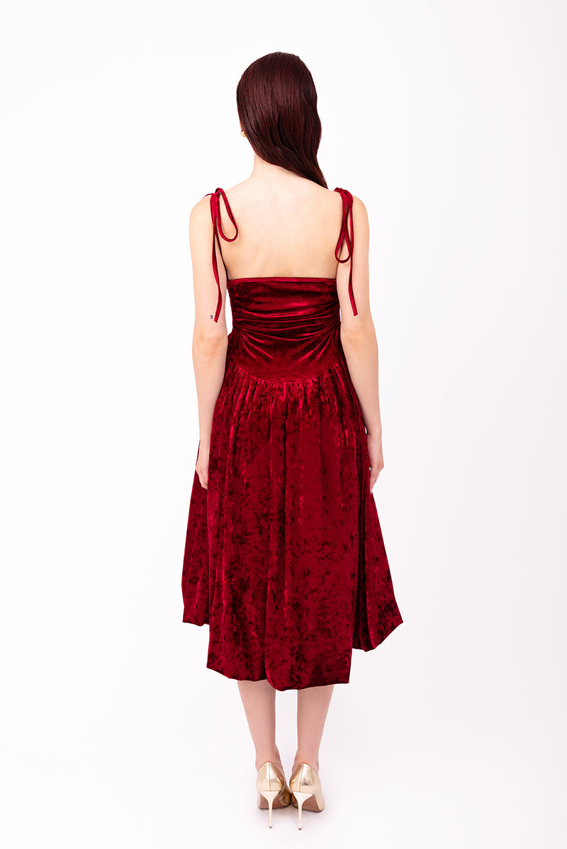 ALEXA VELVET DRESS - CULT MIA