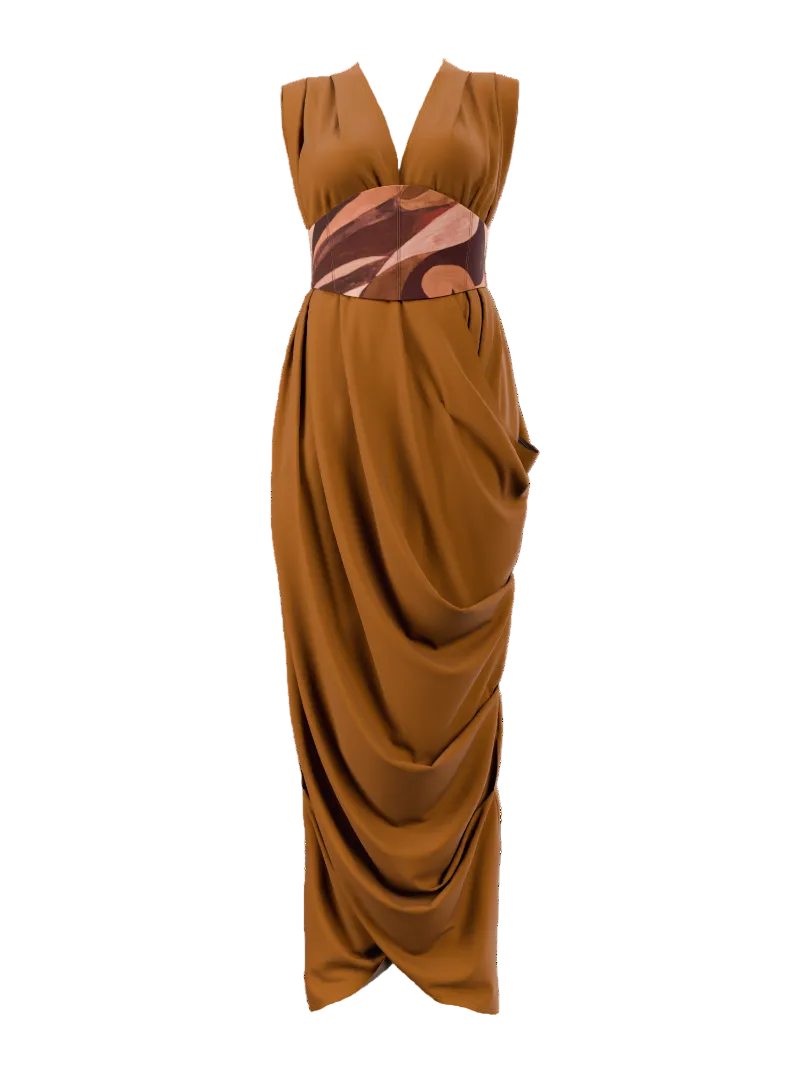 ADI KNIT KAFTAN DRESS - CULT MIA