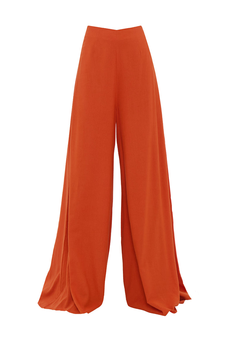NATA PANTS IN RED CORAL - CULT MIA