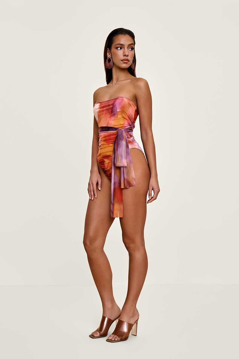 TIKA ONE PIECE SWIMSUIT IN DANDI PRINT - CULT MIA