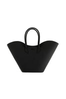 Black Willow shoulder handbag by ASK Scandinavia, featuring a sleek design with a top handle and shoulder strap.
