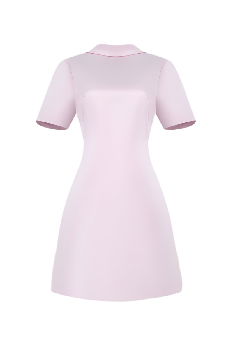 BASIC SILK MINI DRESS - CULT MIA