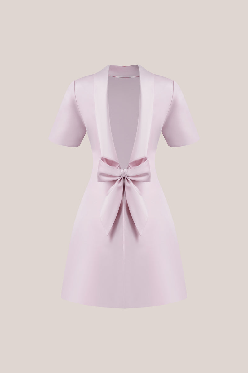 BASIC SILK MINI DRESS - CULT MIA