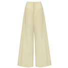 Jenny K Tran ATLAN PANTS II in Charteurse fabric, showcasing stylish, tailored pants with a comfortable fit and modern design.