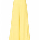 Yellow ATLAN Pants by Jenny K Tran, stylish casual pants with a relaxed fit and modern design.