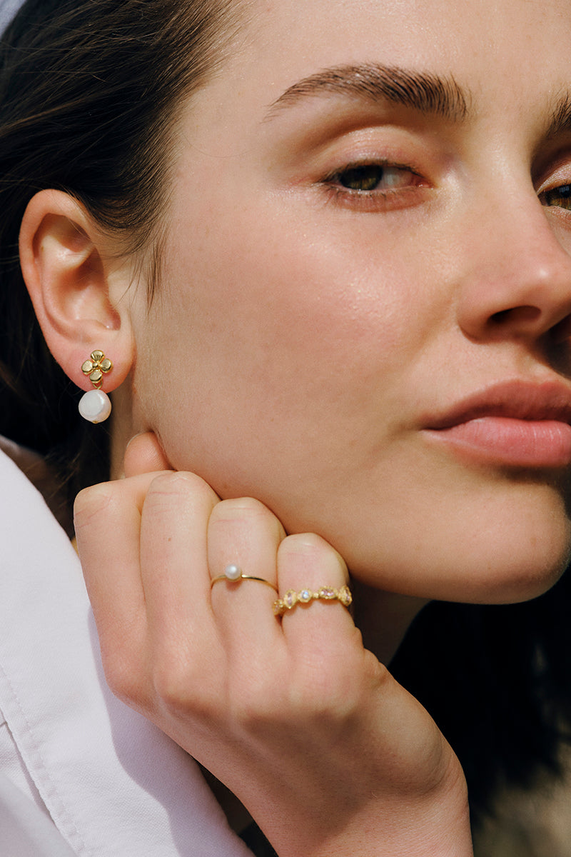 AURORA RING IN LIGHT PINK