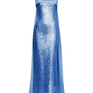 Urban Muse ALDA blue gown featuring elegant fabric and flowing design, perfect for formal occasions.
