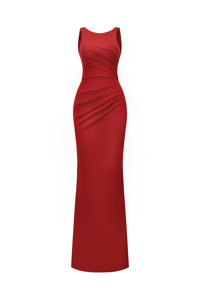 MARTHA COWL BACK GOWN - CULT MIA