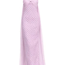 Urban Muse Azarine maxi dress in soft lilac featuring flowing fabric and elegant design, perfect for stylish occasions.