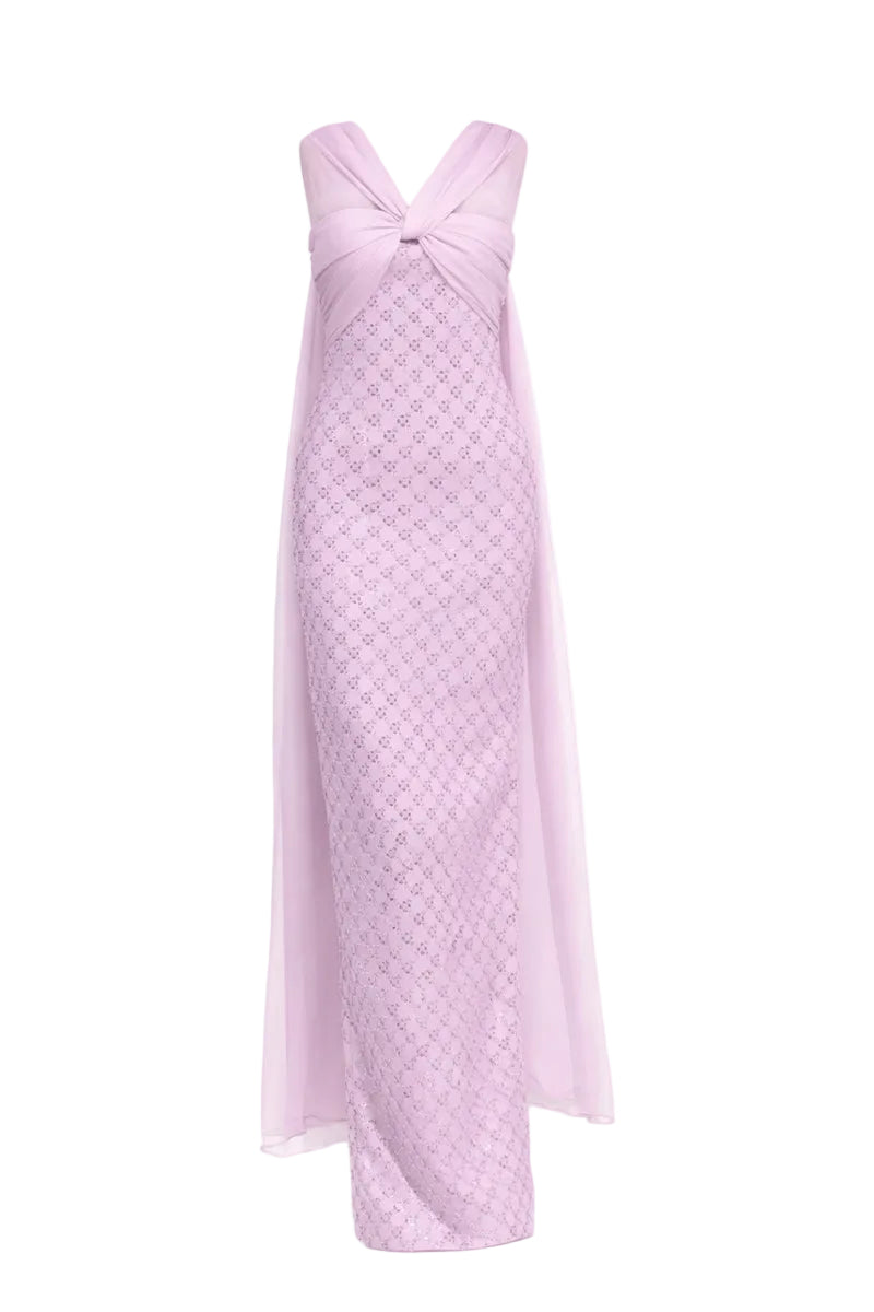 AZARINE DRESS IN SOFT LILAC - CULT MIA