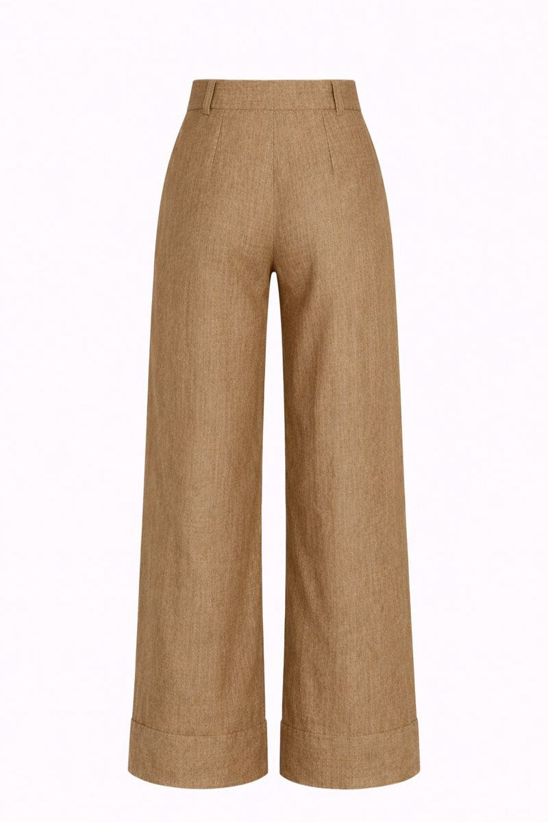 ACAR PANTS IN APPLE CINNAMON - CULT MIA