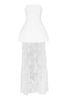 Gigii's CYREN dress gown featuring elegant fabric and intricate design, perfect for formal occasions.