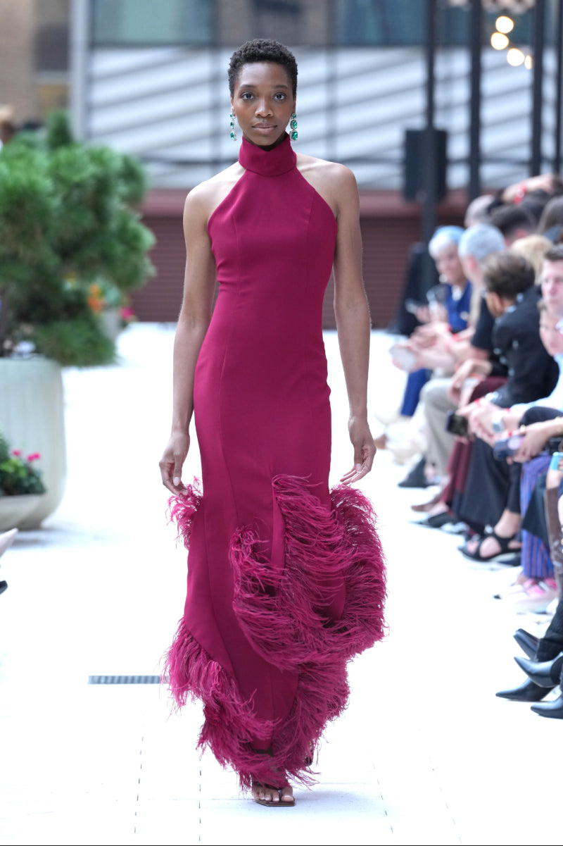 ALARA DRESS IN BURGUNDY - CULT MIA