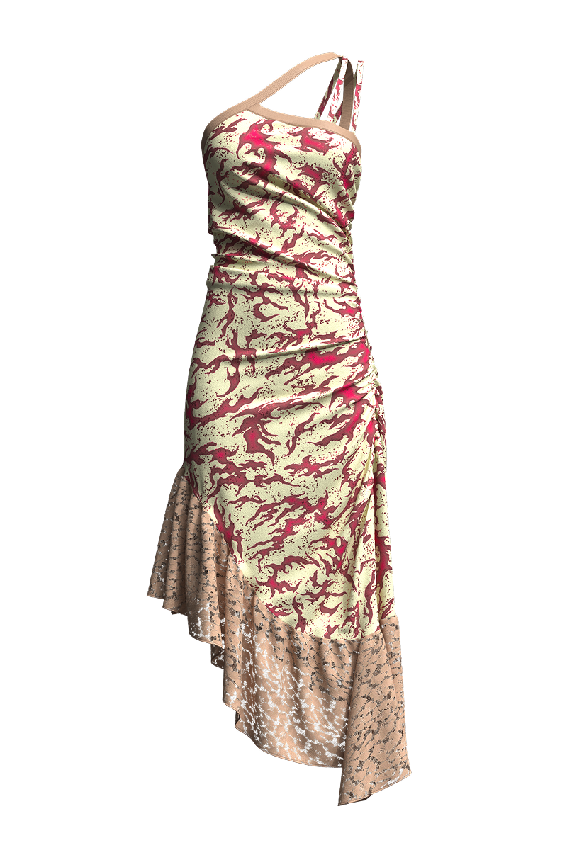 ALBI DRESS IN CREAM