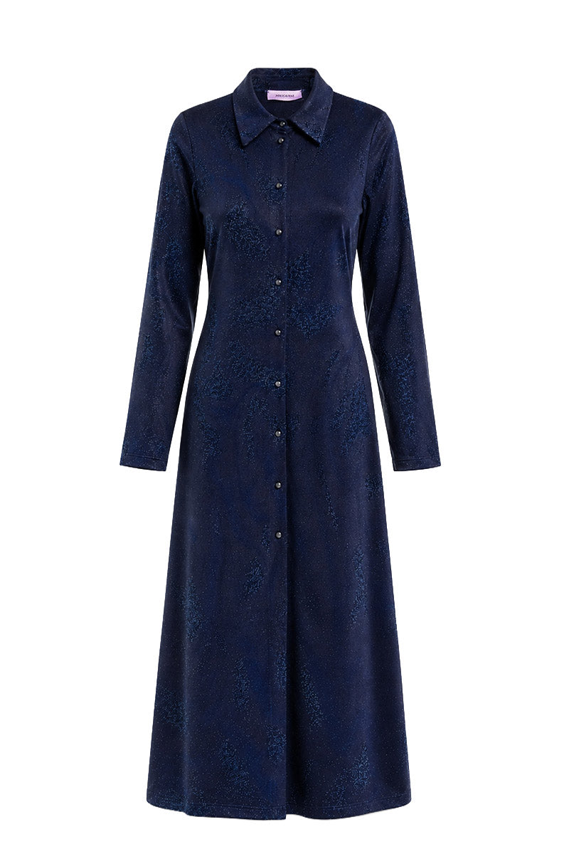 ANDRE DRESS IN NAVY