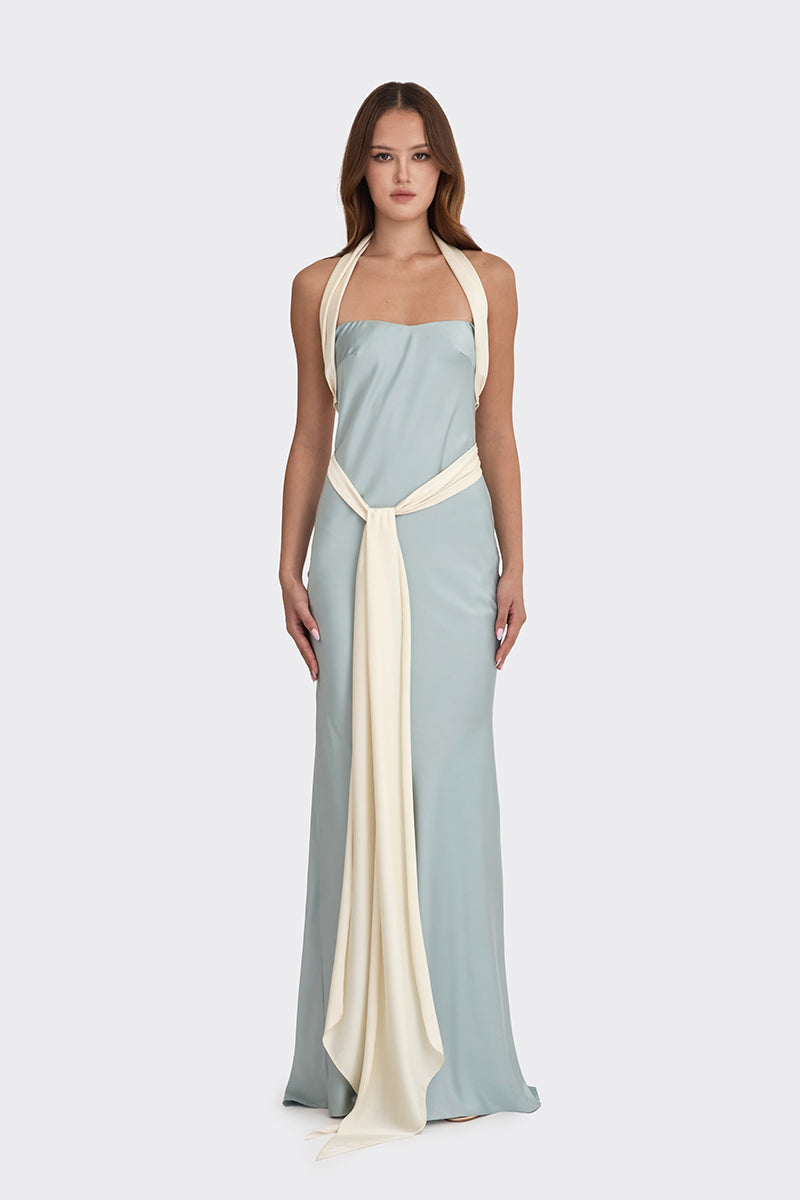 ANGELINE MAXI DRESS IN DUSTY BLUE | CULT MIA | Stolen Stores ANGELINE MAXI DRESS IN DUSTY BLUE | CULT MIA | Stolen Stores