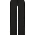 Nana Jacqueline Anya black pants with a tailored fit and sleek design, shown with a focus on the waistband and fabric texture.