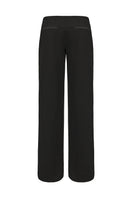 Nana Jacqueline Anya black pants shown from the back, featuring a tailored fit and sleek design.