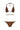 APRICATE BIKINI SET IN BROWN - CULT MIA