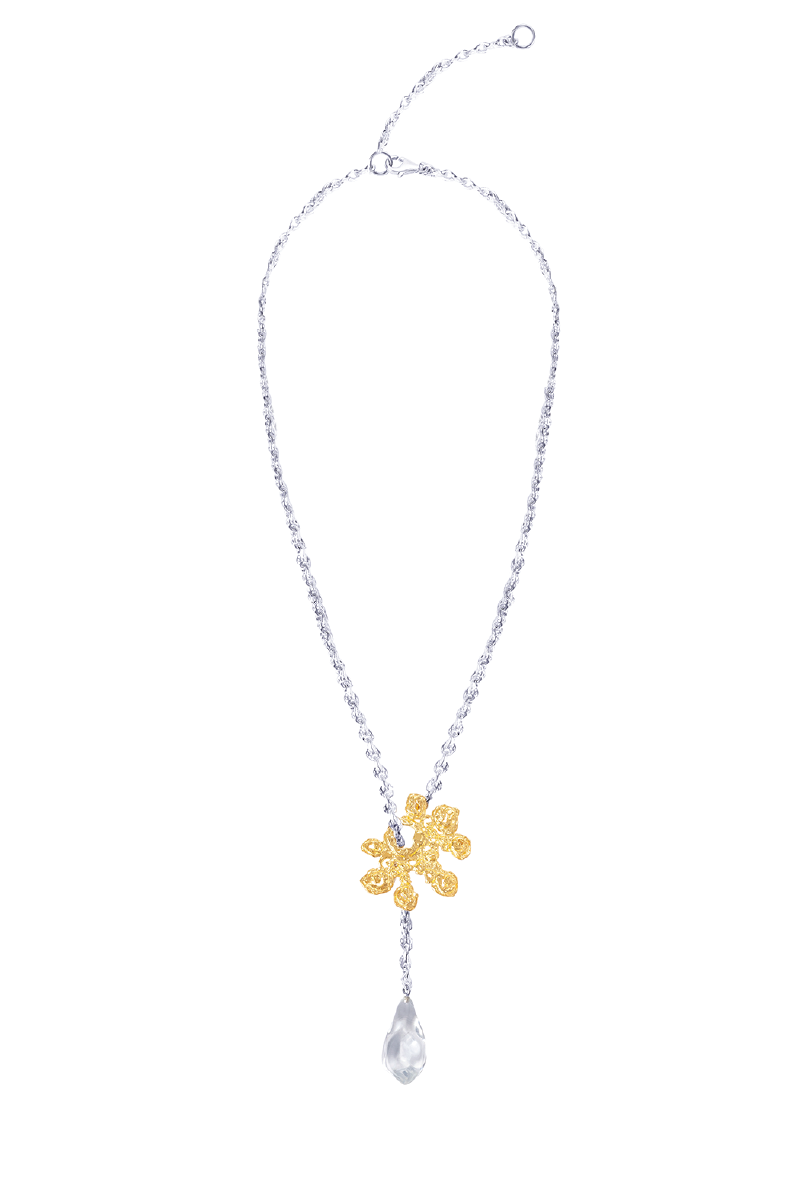ARROYO SILVER AND GOLD NECKLACE - CULT MIA