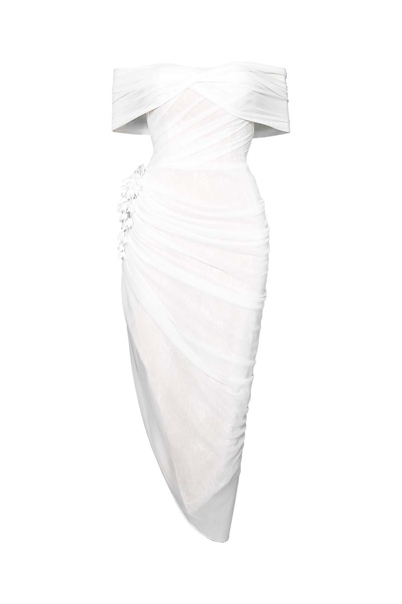 MAGNOLIA SKY MIDI DRESS