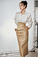 Do Long Rose Haze midi dress featuring a flowy, floral design with a fitted waist and elegant neckline.