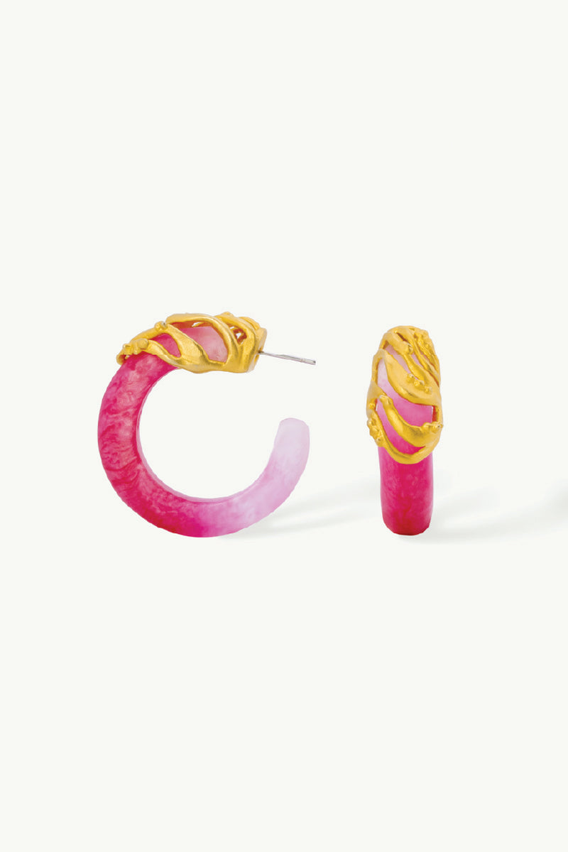 BLISS GOLD HOOPS - CULT MIA