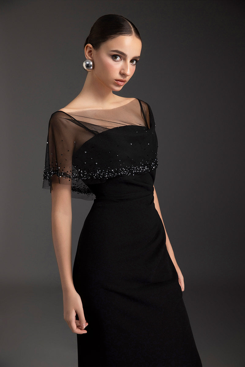 BLACK DAHLIA GOWN - CULT MIA