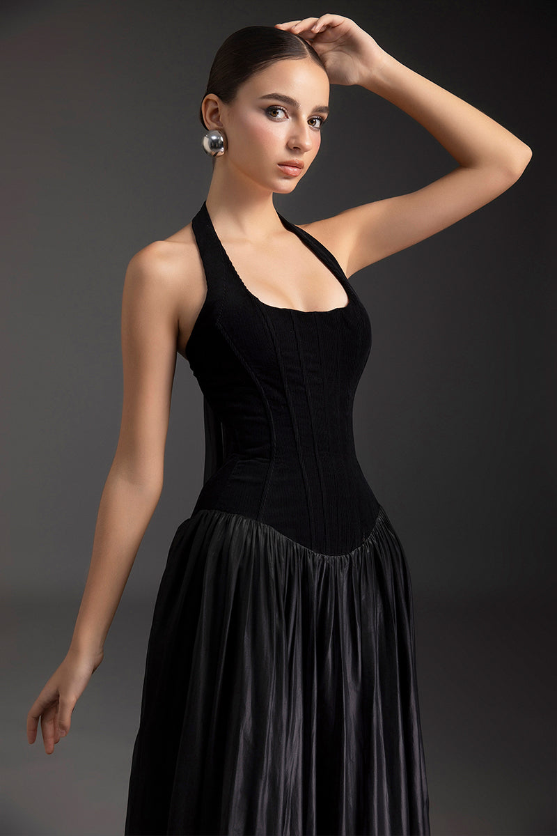VELVET ECLIPSE GOWN - CULT MIA
