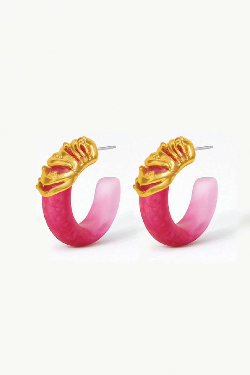 BLISS GOLD HOOPS - CULT MIA