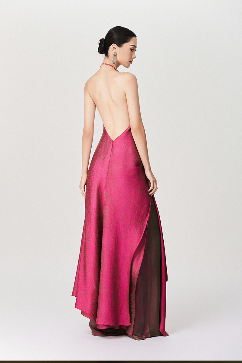PINKY LOTUS AO DAI SET IN PINK - CULT MIA