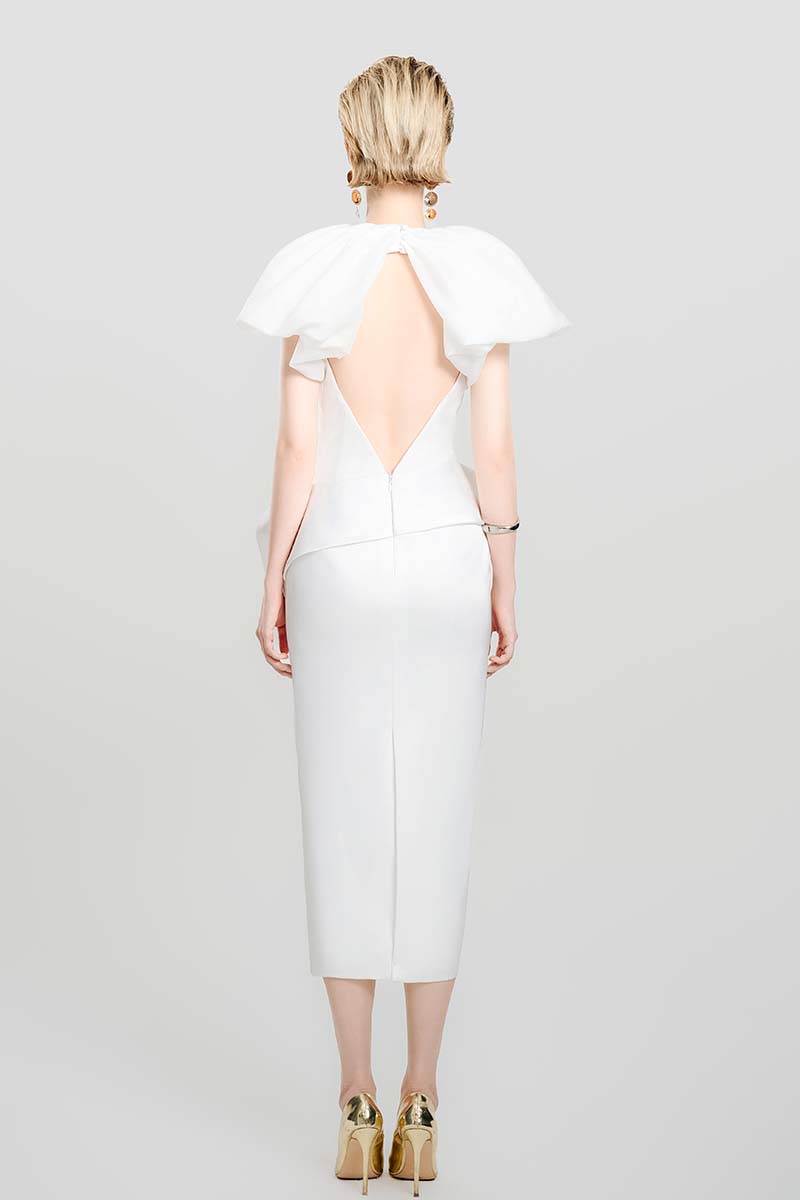 FEMININE MIDI DRESS - CULT MIA