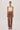 ASHER CAPPUCCINO LINEN CUT OUT CONTRAST STITCH PANTS - CULT MIA