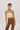ASHER CAPPUCCINO LINEN CUT OUT CONTRAST STITCH PANTS - CULT MIA