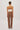 ASHER CAPPUCCINO LINEN CUT OUT CONTRAST STITCH PANTS - CULT MIA