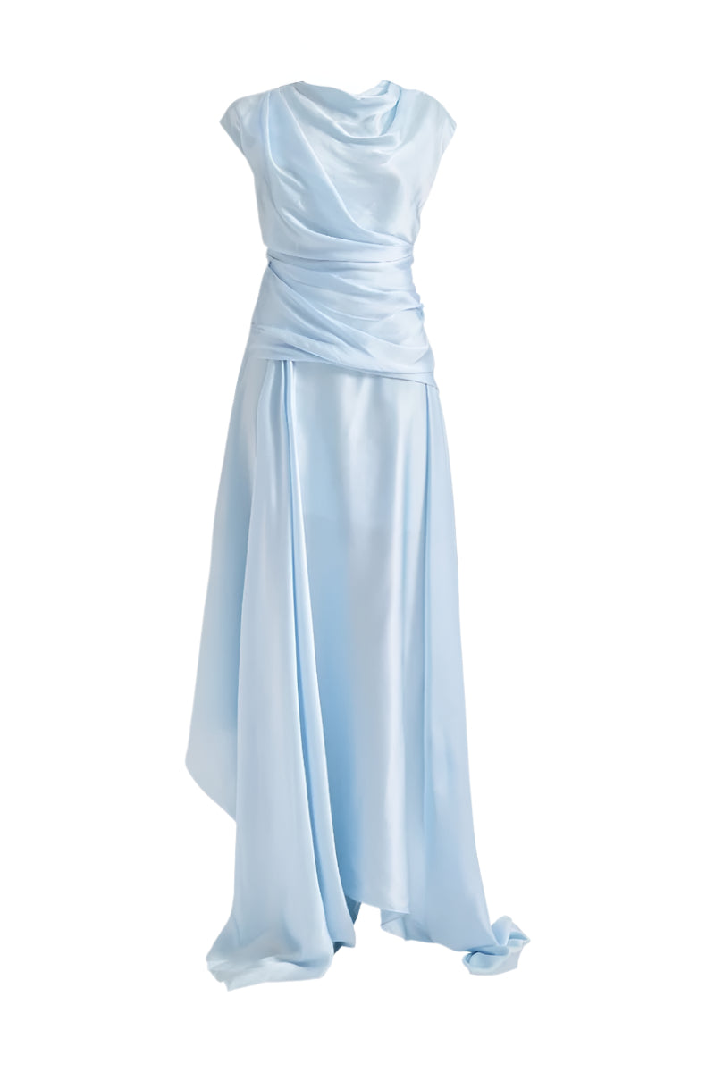 AZURA BABY BLUE MAXI DRESS - CULT MIA