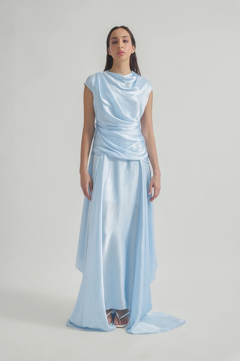 AZURA BABY BLUE MAXI DRESS - CULT MIA