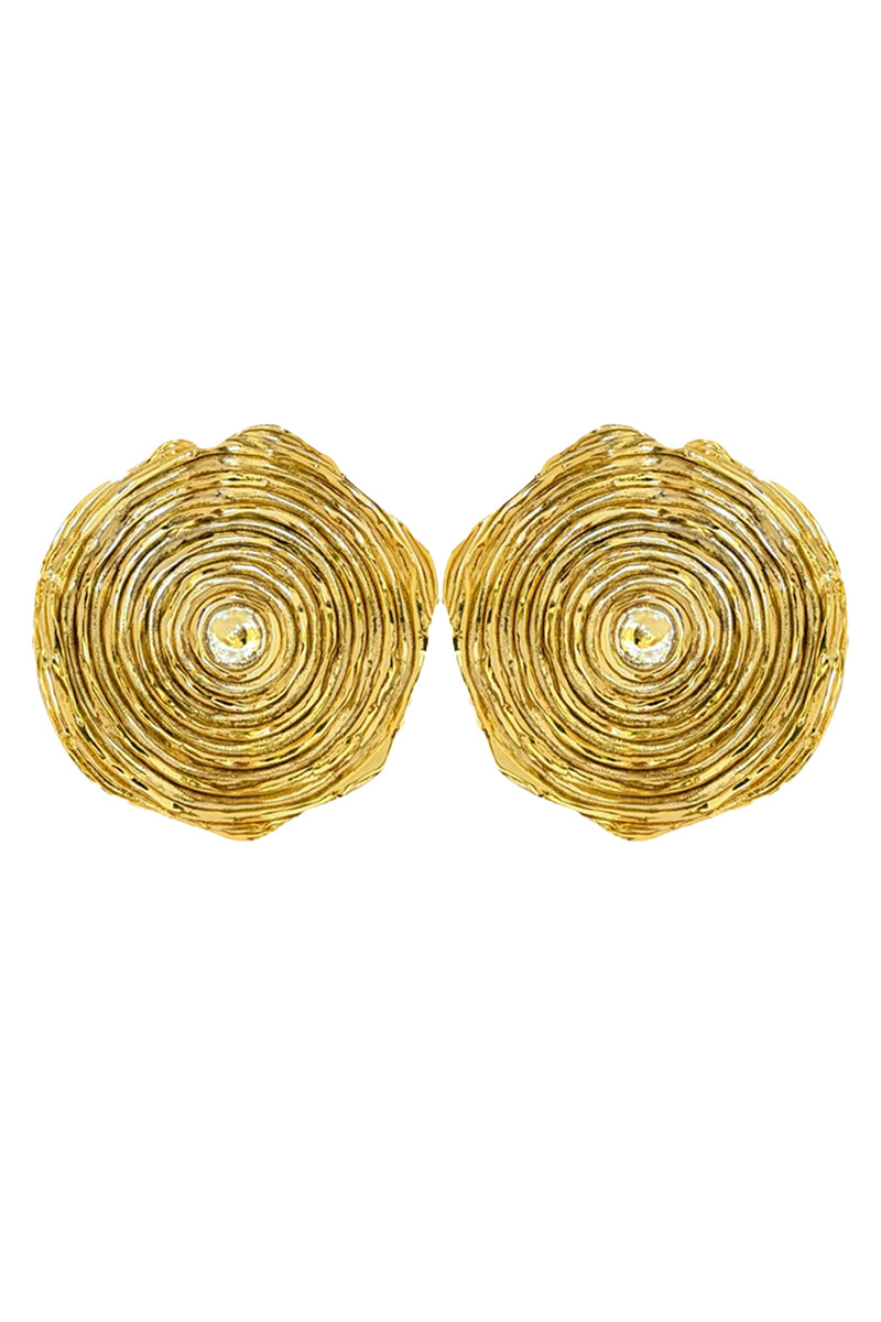 Jessica K B.O SOL earrings, stylish and modern earrings with sleek design, shown in the image with a close-up view.