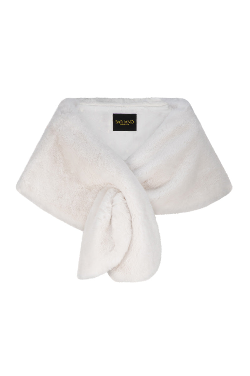 HALIA FAUX FUR SHAWL - CULT MIA