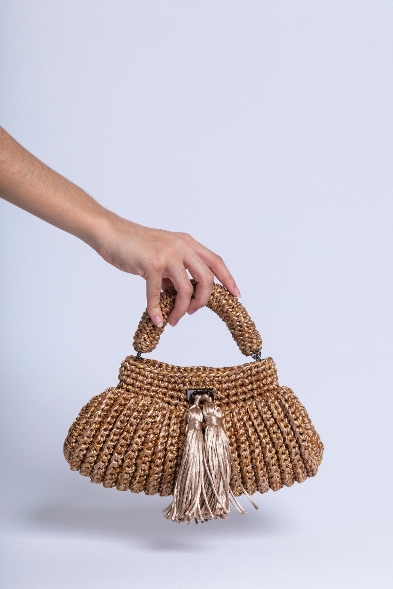 BAG CANTIGA IN GOLD - CULT MIA