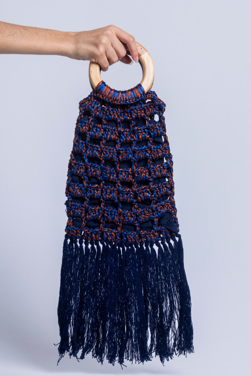 BAG SAC VERA IN TERRABLUE - CULT MIA