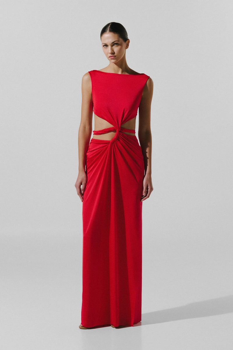 JANDIRA ADA CUT-OUT MAXI DRESS
