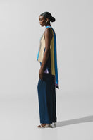 Baobab Danielle top in Notte Lila, a stylish women's blouse with a relaxed fit and elegant purple hue.