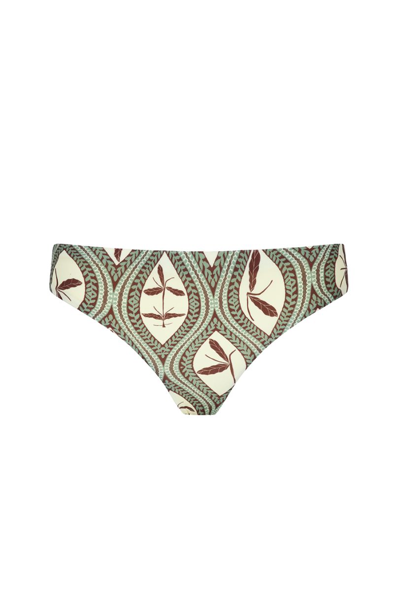 Aguaclara Bedouine hipster bikini bottoms in vibrant print, featuring a comfortable fit and stylish design for beachwear.